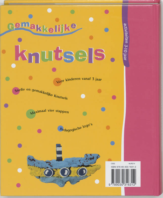 Achterkant van Gemakkelijke knutsels