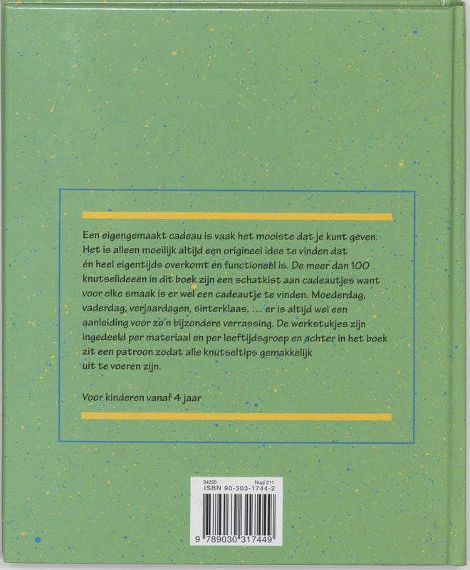 Achterkant van Groot cadeautjesboek