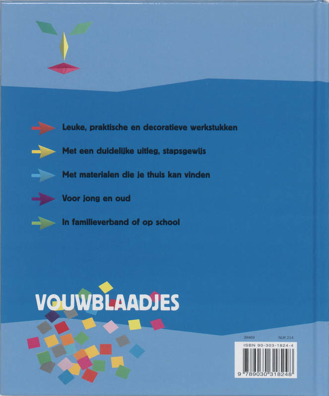 Achterkant van Vouwblaadjes