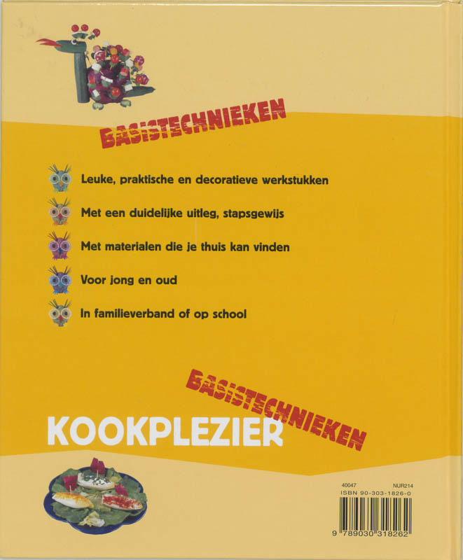 Achterkant van Kookplezier