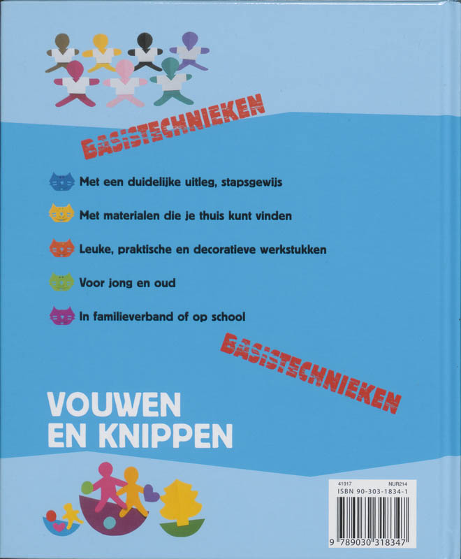 Achterkant van Vouwen en knippen