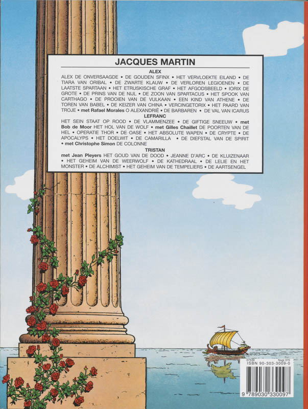 Achterkant van Het afgodsbeeld