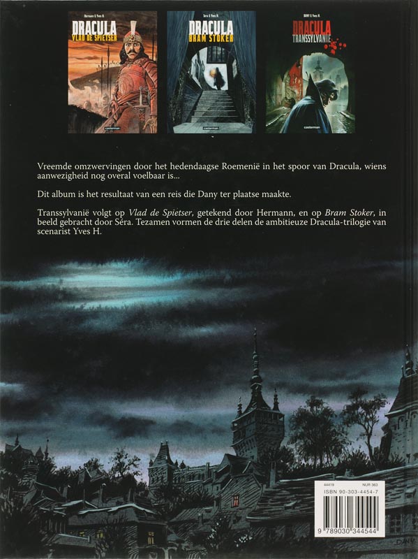 Achterkant van Transylvanie
