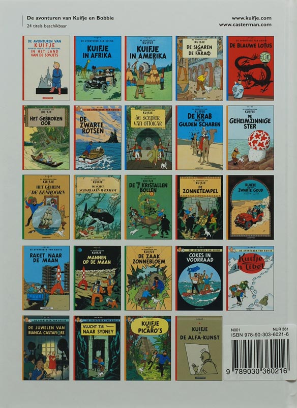 Achterkant van 7 de zwarte rotsen