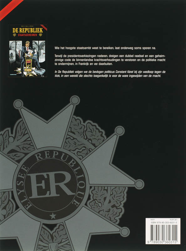 Achterkant van Staatsgeheimen