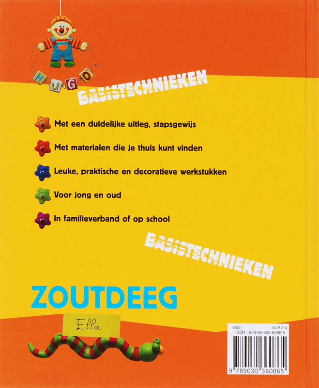 Achterkant van Zoutdeeg
