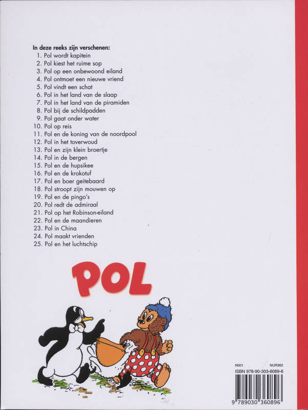 Achterkant van Pol en het luchtschip