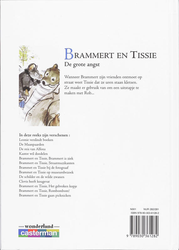Achterkant van De grote angst