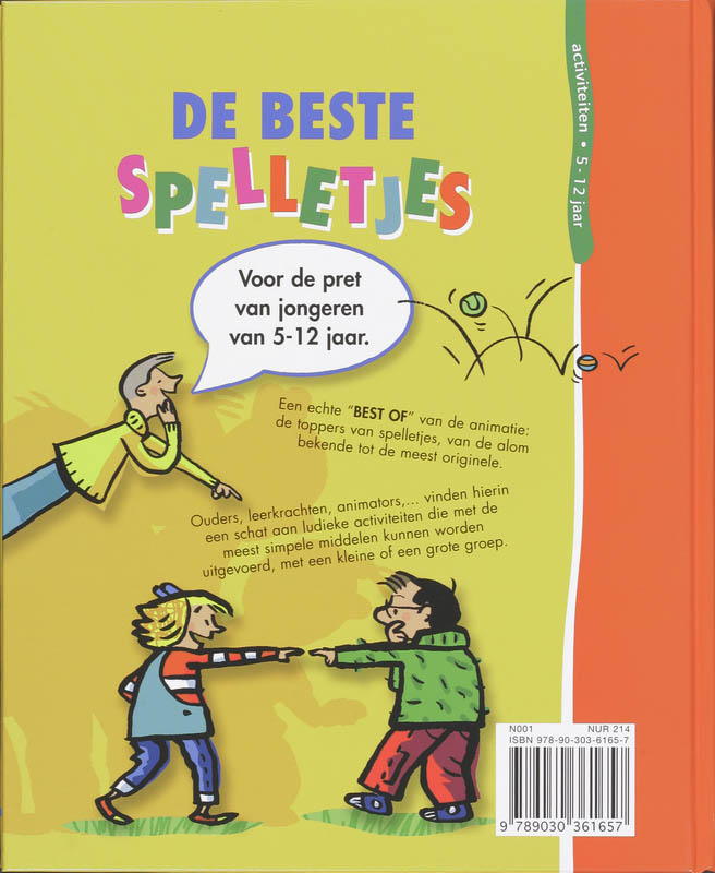Achterkant van voor 5-12 jaar
