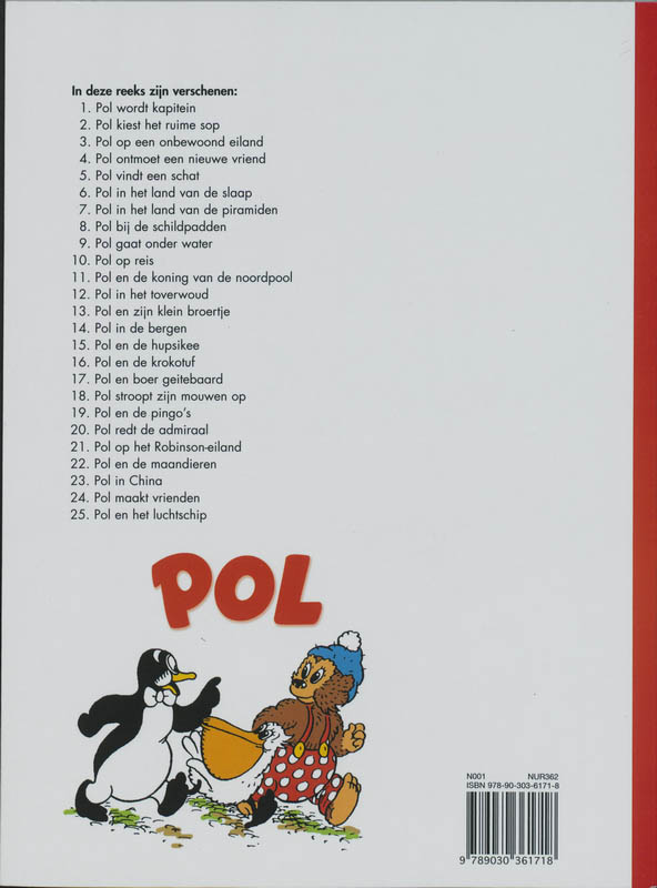Achterkant van Pol en de hupsikee