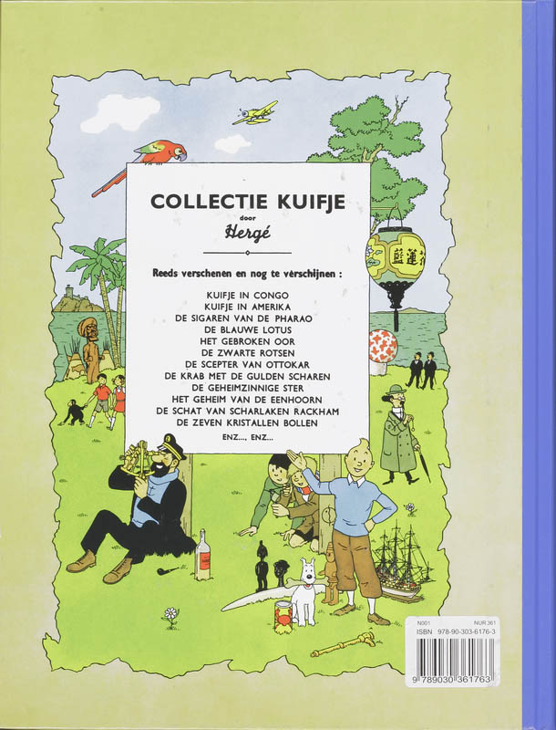 Achterkant van De zwarte rotsen