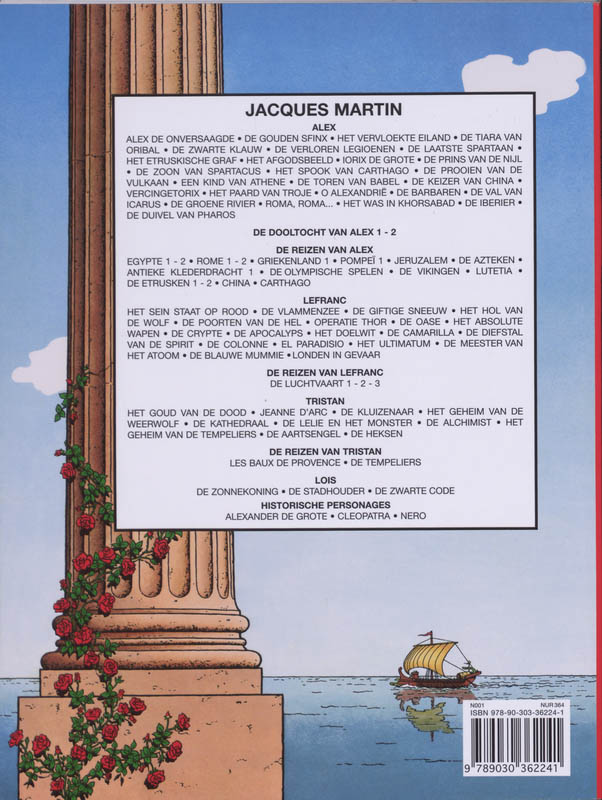 Achterkant van De duivel van de Pharos