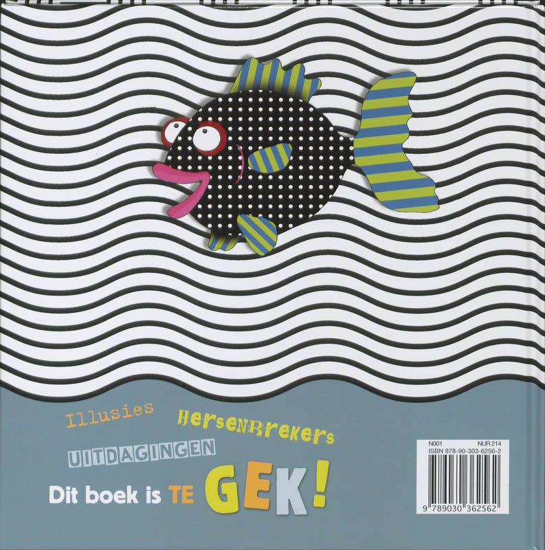 Achterkant van Te gek!