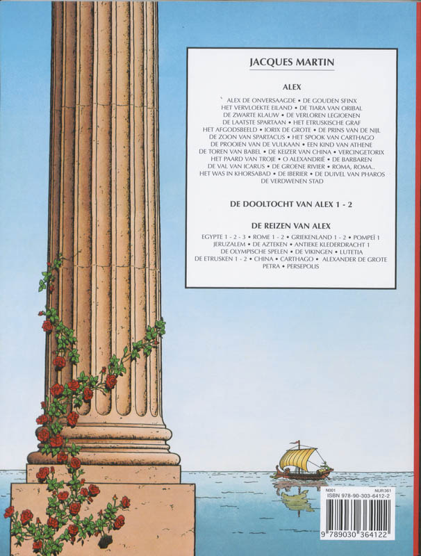 Achterkant van 29. Het testament van Caesar