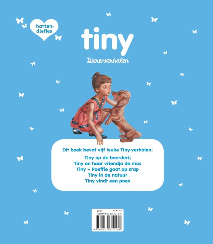 Achterkant van Tiny Dierenverhalen