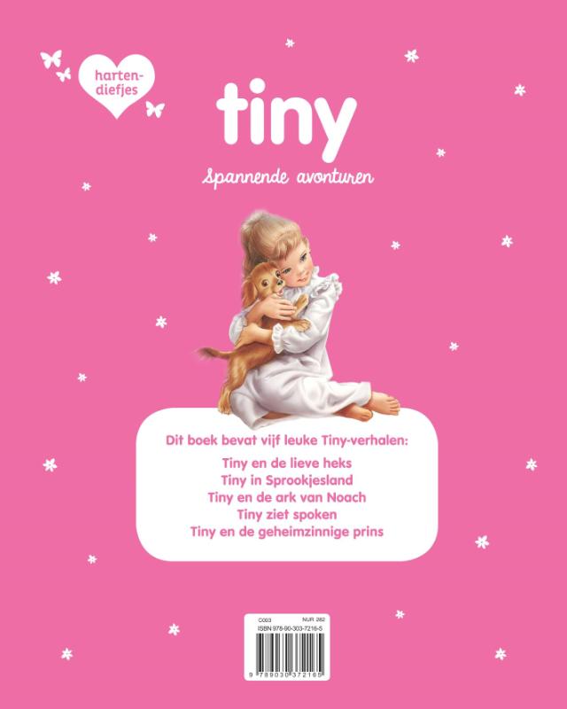 Achterkant van Tiny spannende avonturen