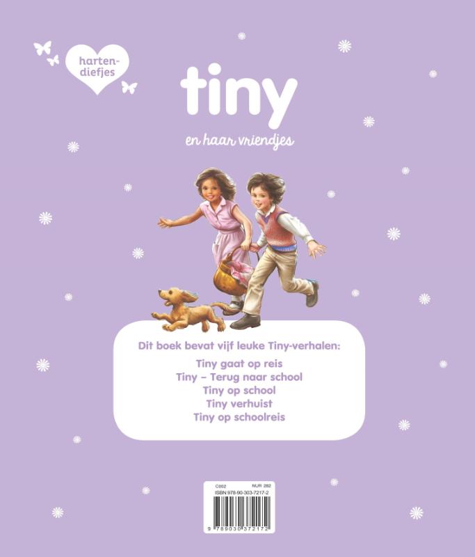 Achterkant van Tiny en haar vriendjes