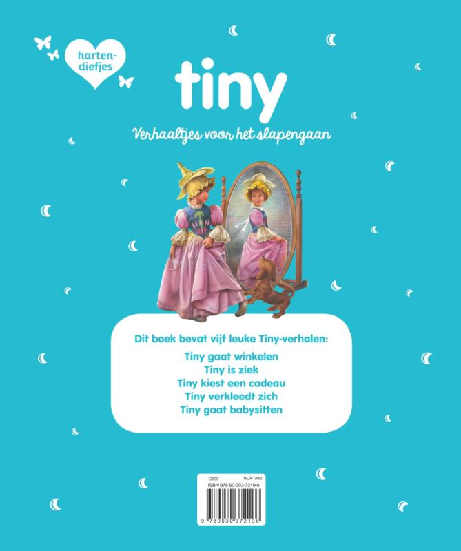 Achterkant van Tiny Verhaaltjes voor het slapengaan