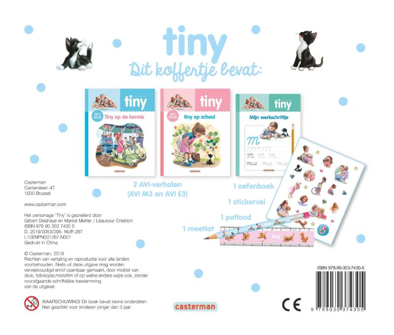 Achterkant van Schoolkoffertje