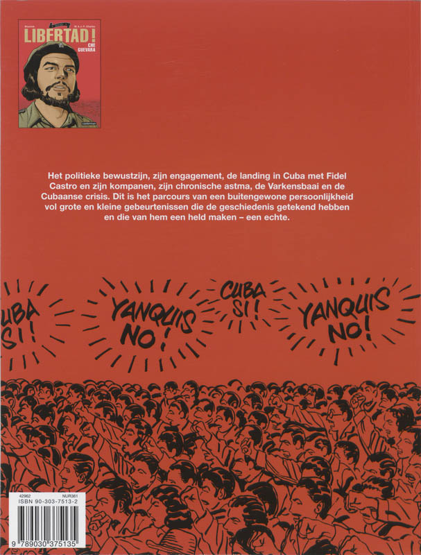 Achterkant van 1 Libertad Che Geuvara