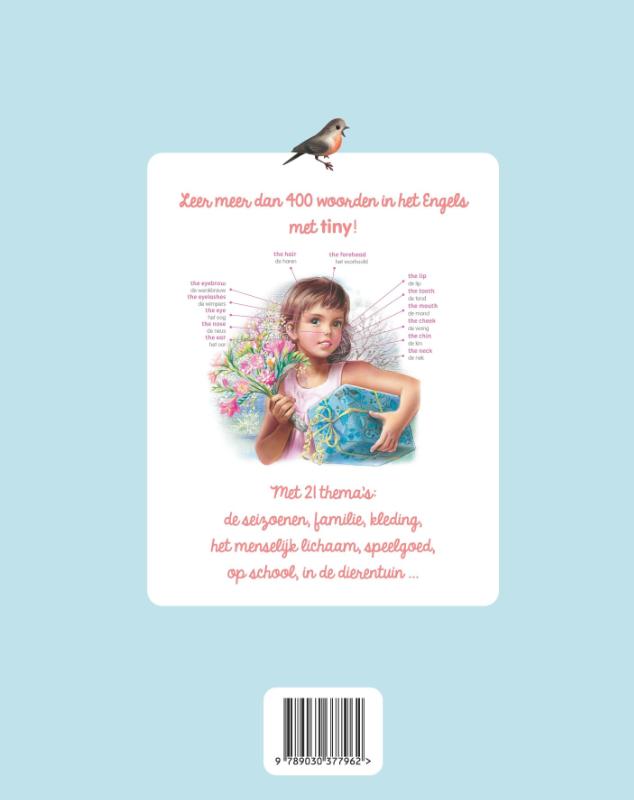 Achterkant van Ik leer Engels met Tiny