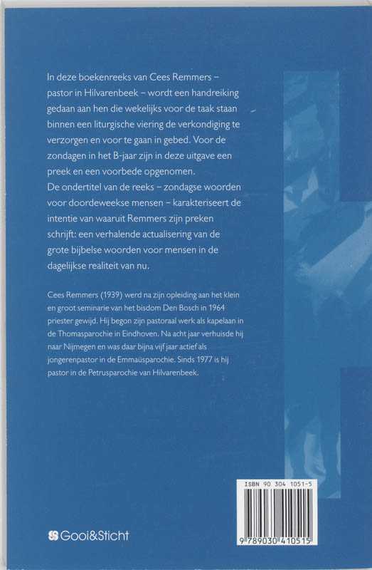 Achterkant van Jaar B