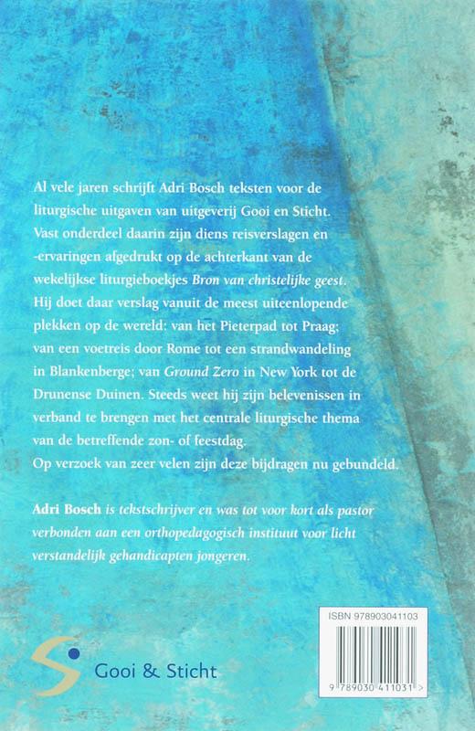 Achterkant van Reisgids van hier tot ginder