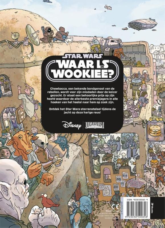 Achterkant van Waar is Wookiee?