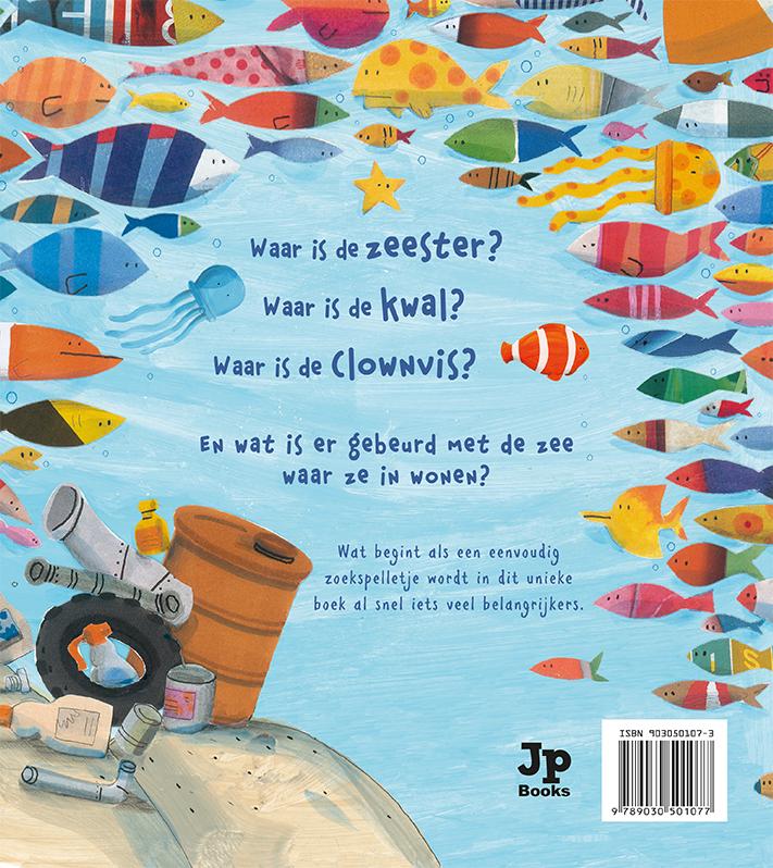 Achterkant van Waar is de zeester?