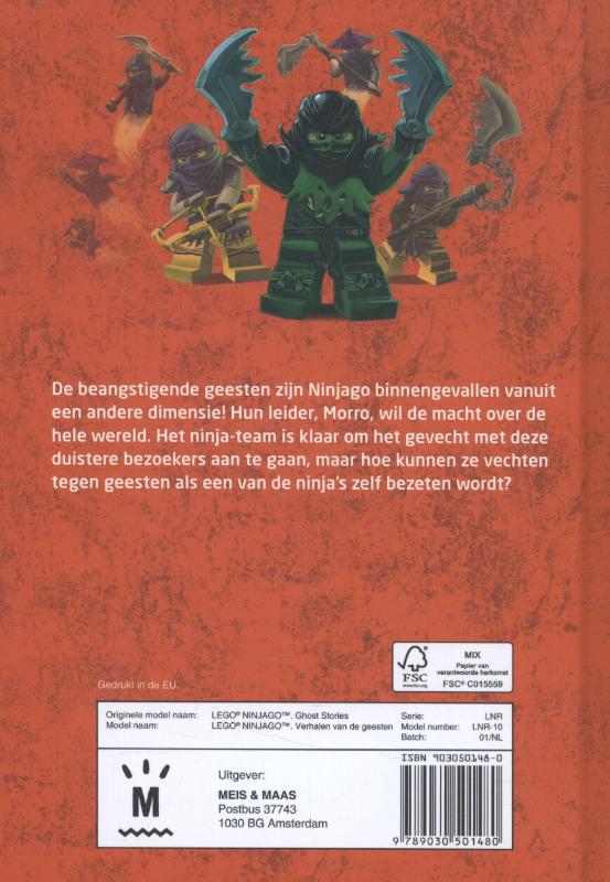 Achterkant van Verhalen van de geesten