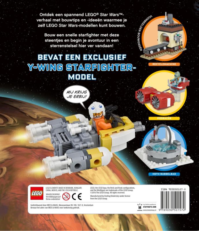 Achterkant van LEGO Star Wars: bouw je eigen avontuur