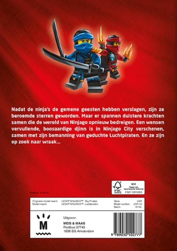 Achterkant van Luchtpiraten