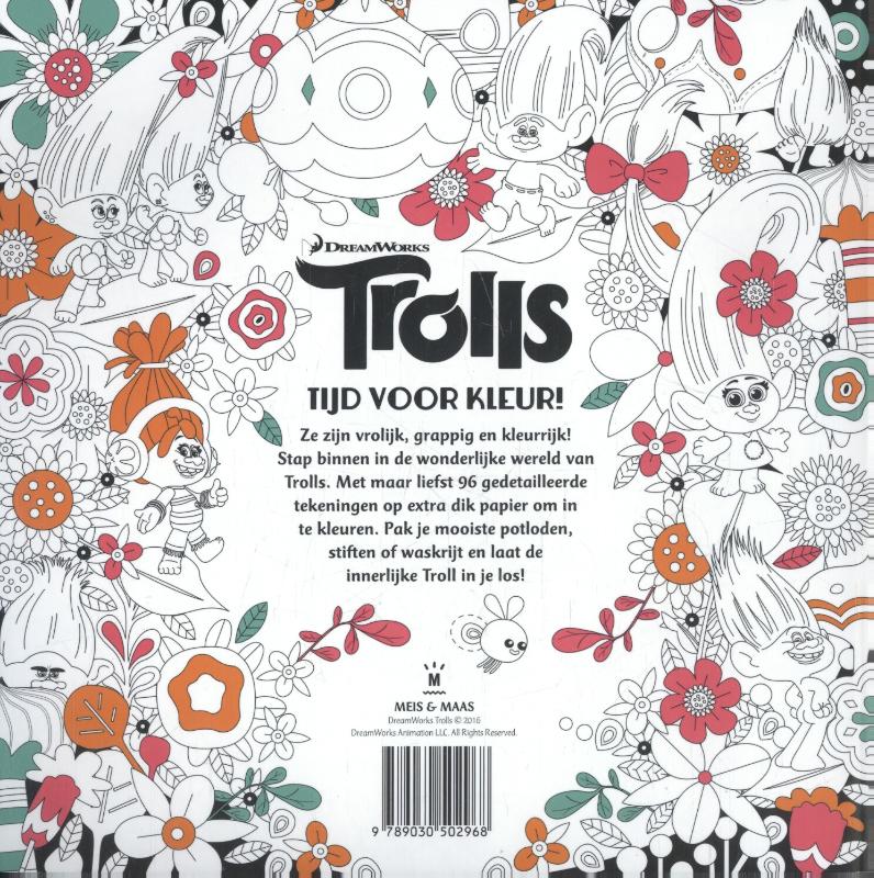 Achterkant van Tijd voor kleur!