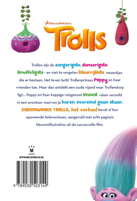 Achterkant van Trolls