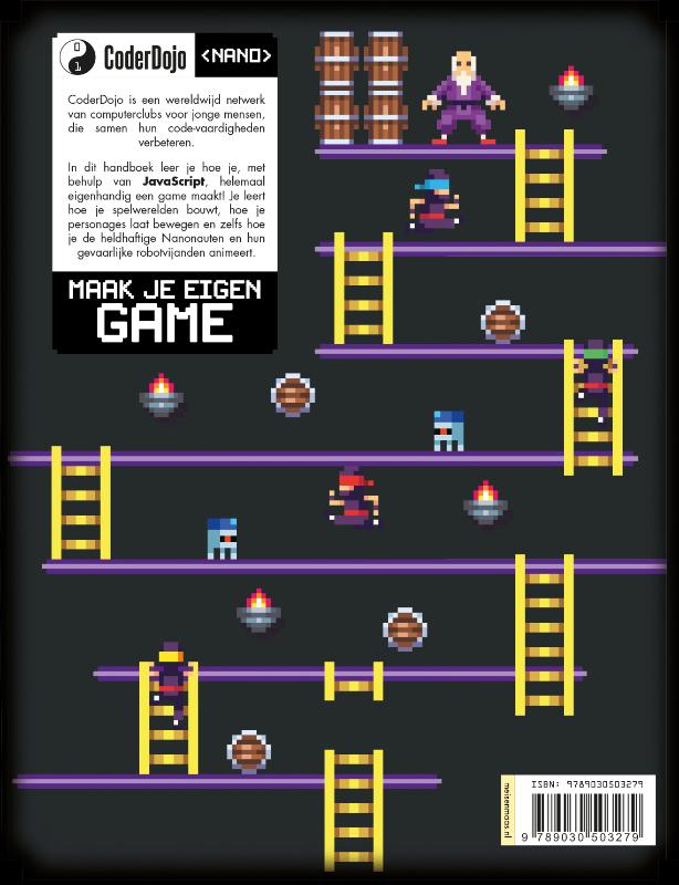 Achterkant van Creëren met Code - Maak je eigen game