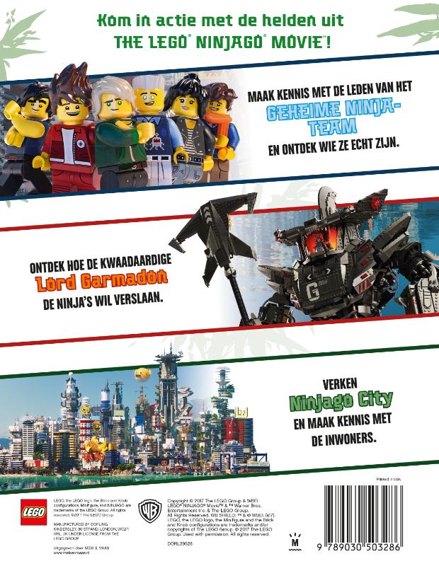 Achterkant van De LEGO Ninjago film - Alles wat je moet weten...