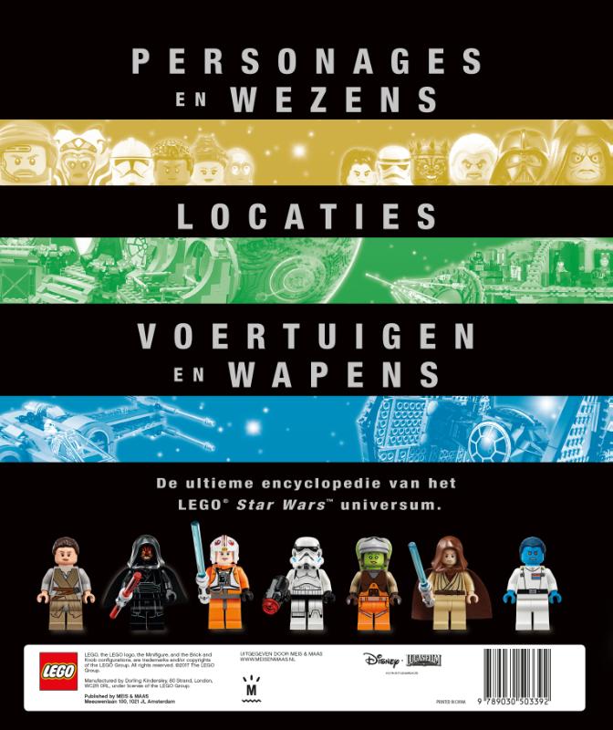 Achterkant van Ultimate LEGO Star Wars