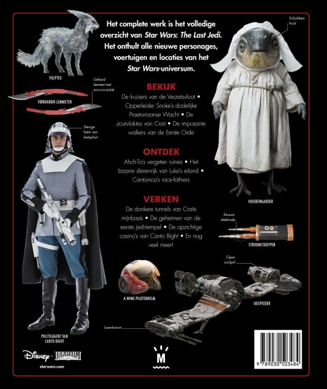 Achterkant van The Last Jedi