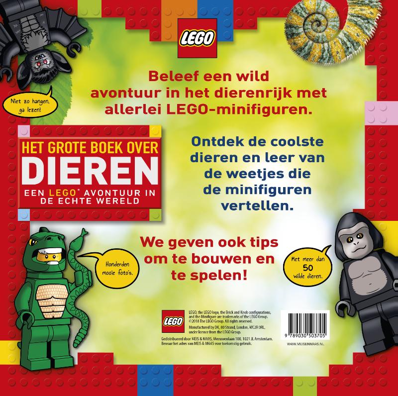 Achterkant van Het grote boek over dieren