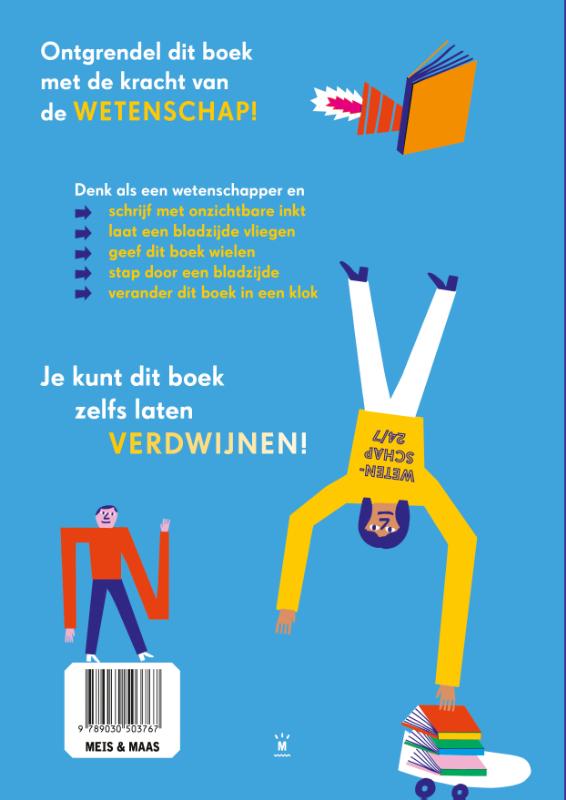 Achterkant van Laat dit boek verdwijnen