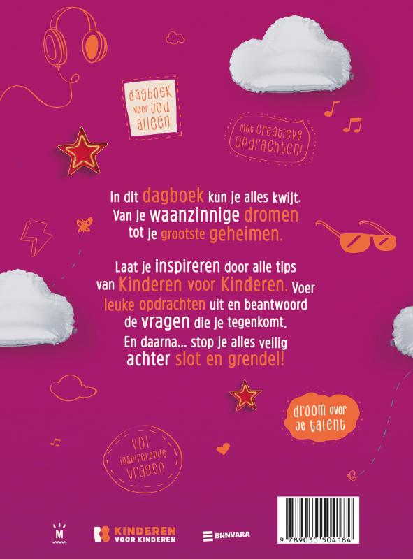 Achterkant van Waanzinnig gedroomd