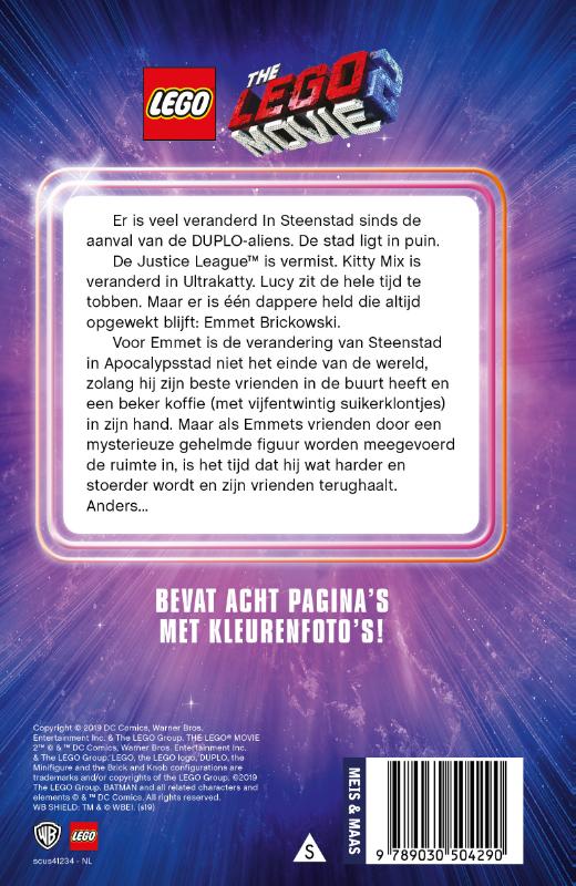Achterkant van LEGO Movie 2: Het boek van de film