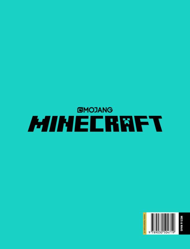 Achterkant van Minecraft Jaarboek 2020