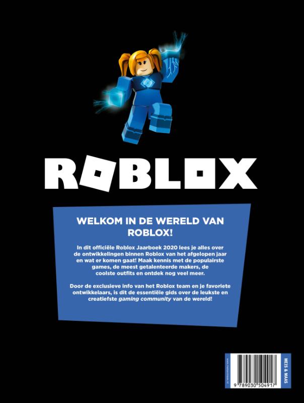 Achterkant van Roblox Jaarboek 2020