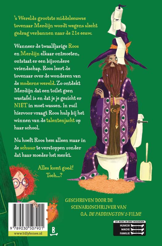 Achterkant van De magische mislukkingen van Merdijn de Wilde