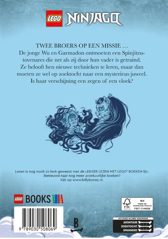 Achterkant van De vloek van het kattenoog
