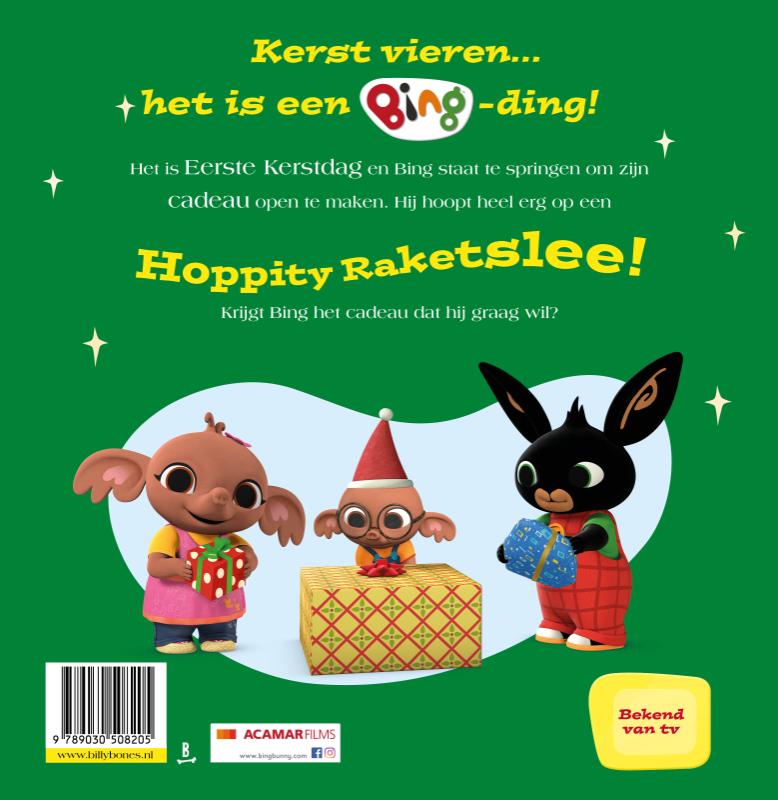 Achterkant van Vrolijk kerstfeest, Bing!