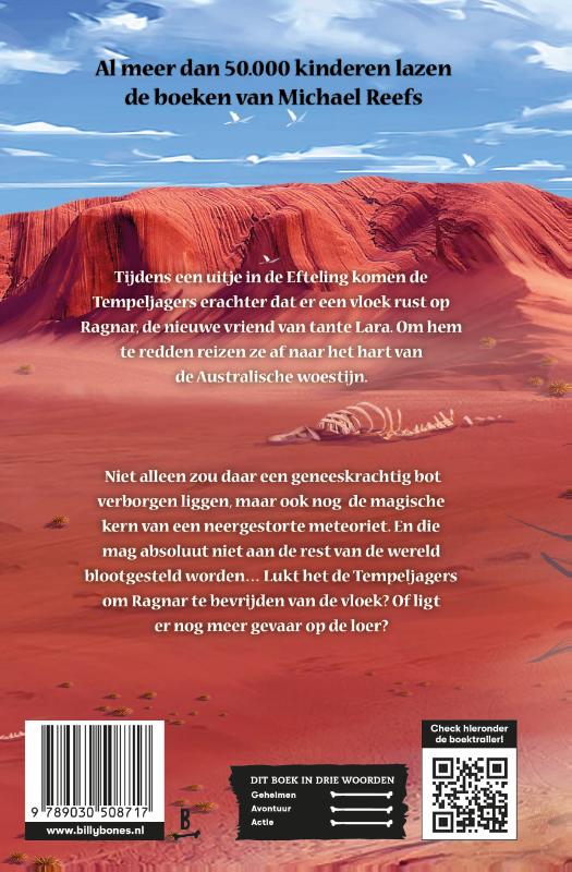 Achterkant van Het lied van de woestijn