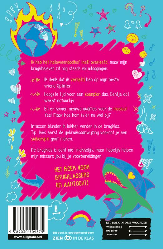 Achterkant van #KissAlert