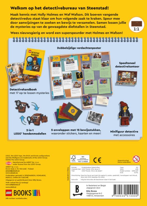 Achterkant van LEGO® - Wie is de dader?